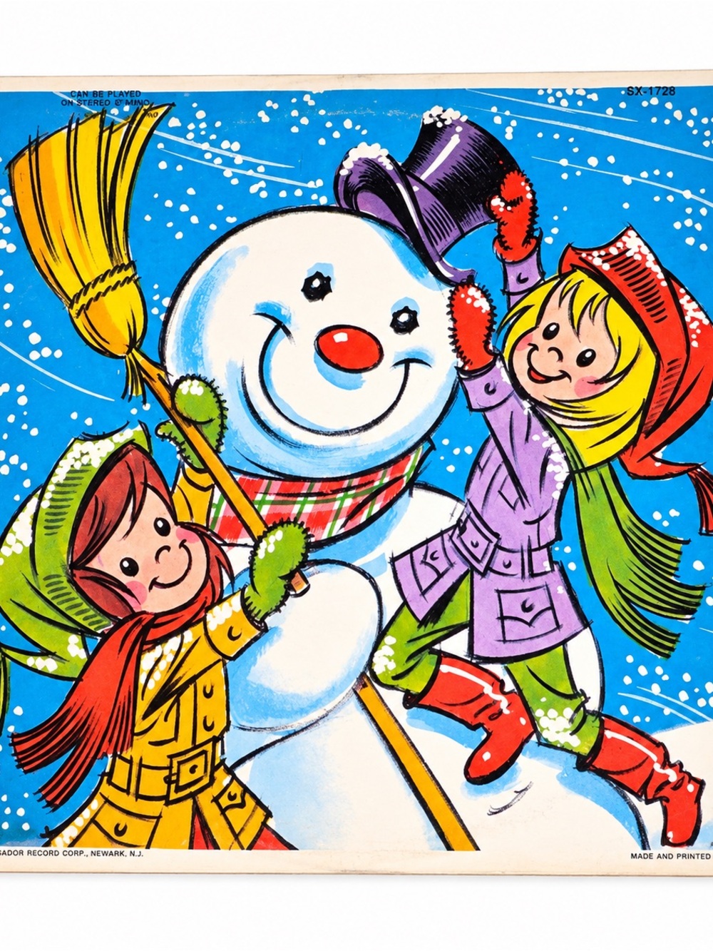 Vintage 1972 Frosty The Snowman LP SX-1728 Children’s Christmas Favorites Vinyl